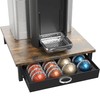 DecoBrothers Vertuo Pod Holder Drawer, 24 Large or 48 Small