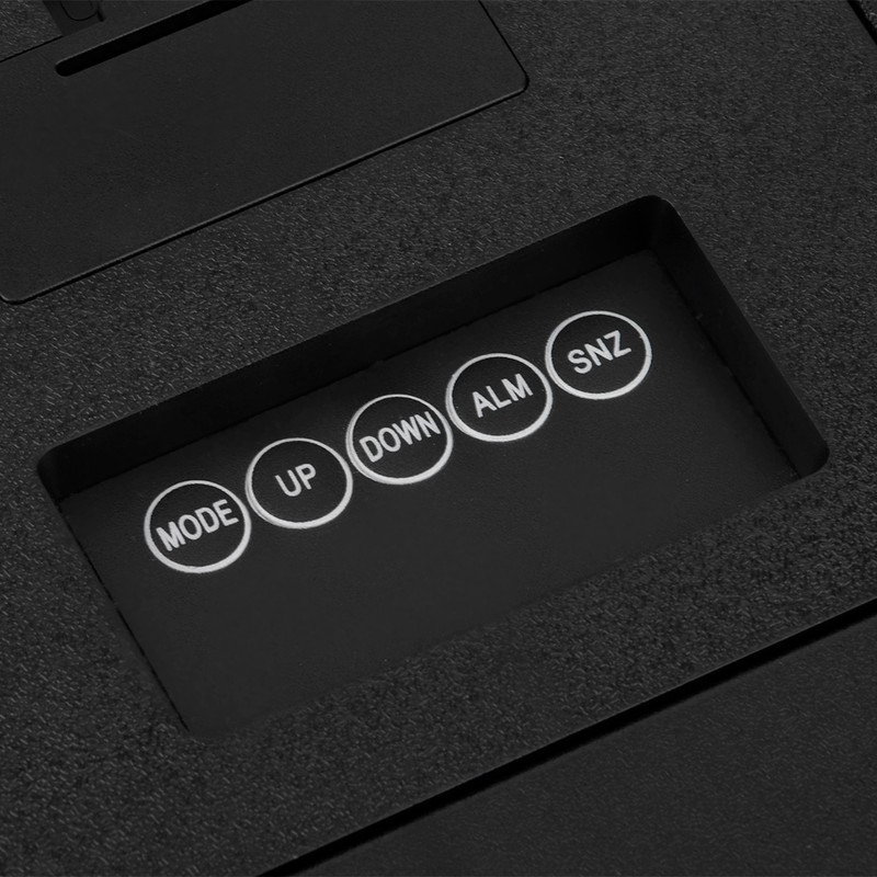 Household Multi Functional Fashionable Digital Clock Electronic Thermometer with Calendar