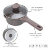 Country Kitchen Non-Stick Cast Aluminum Cookware Set - Durable Kitchen