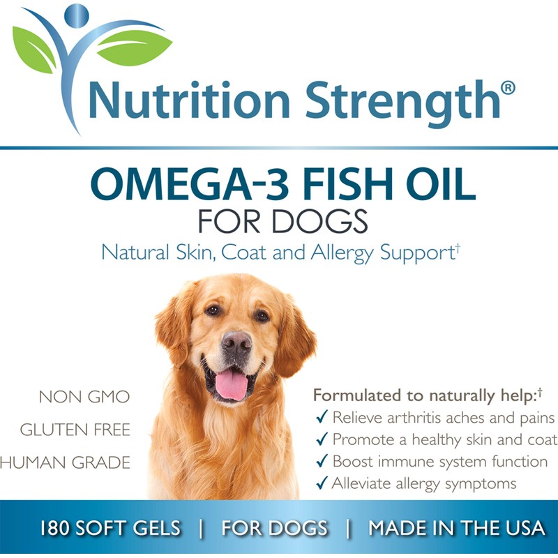 Nutrition Strength Nutrition Strength Omega 3 Fish Oil Soft Gels