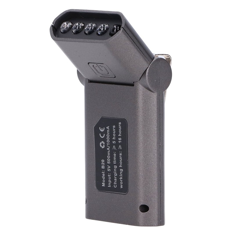 Clip Headlamps LED Rotatable Clip On Hat Light for Fishing