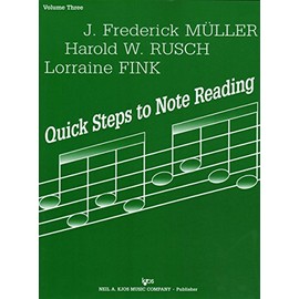 71VN - Quick Steps to Note Reading - Volume Three - Violin