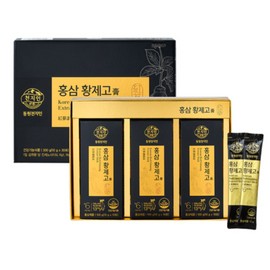 Cheonjiin 동원천지인 홍삼 황제고 (30포) / 진세노사이드 13mg 함유 Dongwon Cheonjiin Red Ginseng Emperor's Supplement (30 Pouches) / Contains 13mg Ginsenosides