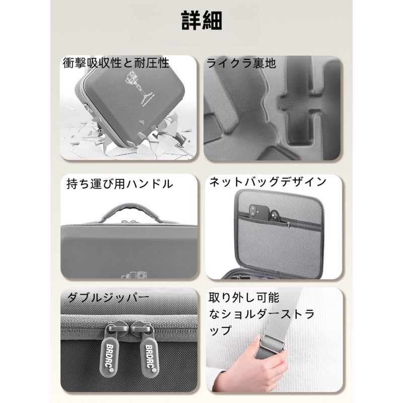 Carrying Case for DJI RS 4 Mini Portable Case for