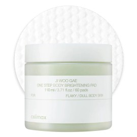 celimax Body Brightening Pad with Green Tea White Truffle,for Underarm,Knee Elbow,Gentle Exfoliating&Hydrating Body Scrubnet weight: 110ml, color: White