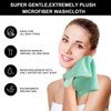 SINLAND Microfiber Facial Cloths Fast Drying Washcloth 12inch x 12inch