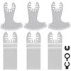 6Pcs Diamond Oscillating Tool Blade Set Multifunctional Diamond Multitool Blades