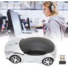 Ratón Inalámbrico Deportivo 2,4 GHz con Forma de Coche -