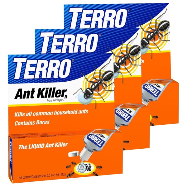 TERRO 2 oz Liquid Ant Killer ll T200 (3 Pack) 6 oz. Total