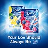 Bloo Power Active Flowers Toilet Rim Block Extra Freshness, 50g