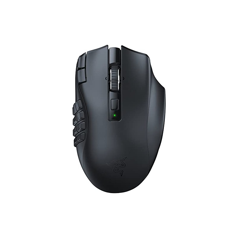 Razer Naga V2 HyperSpeed - Ratón Gamer Inalámbrico MMO con