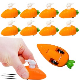 xianshi 8 pieces wind-up toy, wind-up rabbits, Easter bunny, Easter toy, Easter gifts as Easter nest for filling, Easter bunny, small gifts for children, boys, girls