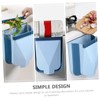Levemolo Creative Wall Mounted Folding Trash Can Versatile Trash Container