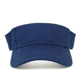 Trendy Apparel Shop - Visera ajustable para bebé, Marino, Talla única