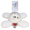 LED Bluetooth Light 48W 85‑265V E27 Ceiling Lamp RGBW Remote