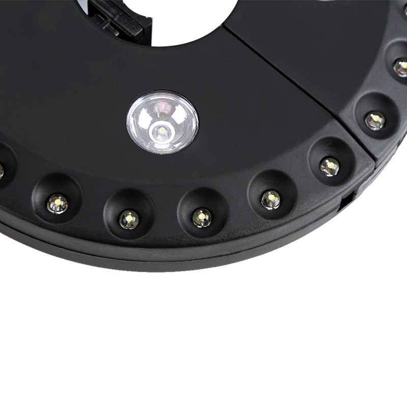 Outdoor Umbrella Pole 28 LED Light Garden Yard Patio Lawn