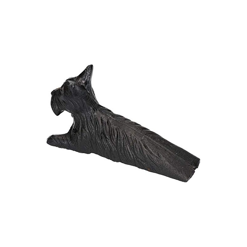 Scottie Scotty Terrier Dog Door Stop Cast Iron Doorstop Wedge