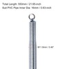 HARFINGTON PVC Spring Bender 11.8mm OD 550mm Long Zinc Plated