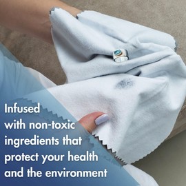 Mayflower Polishing Cloth for Silver, Gold, Platinum USA Made. Pure Cotton Pro Size Cleaning Cloth That Shines Like New Jewelry Watches Engagement Rings Silverware Coins Diamonds Musical Instruments