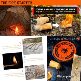 Bushcraft Fire Starter Kit Bushcraft Camping Hiking Survival Emergency Prepper