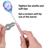 WIN.MAX Darts Plastic Tip - Soft Tip Darts Set -