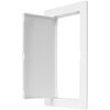 4" x 8" White Plastic Access Panel. Service Shaft Door