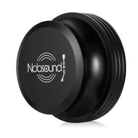 Nobsound LP Vinyl Turntable Disc Stabilizer Record Weight Metal Matte Black,Premium Quality Aluminum Record Weight,Vinyl Record Stabilizer (Black)