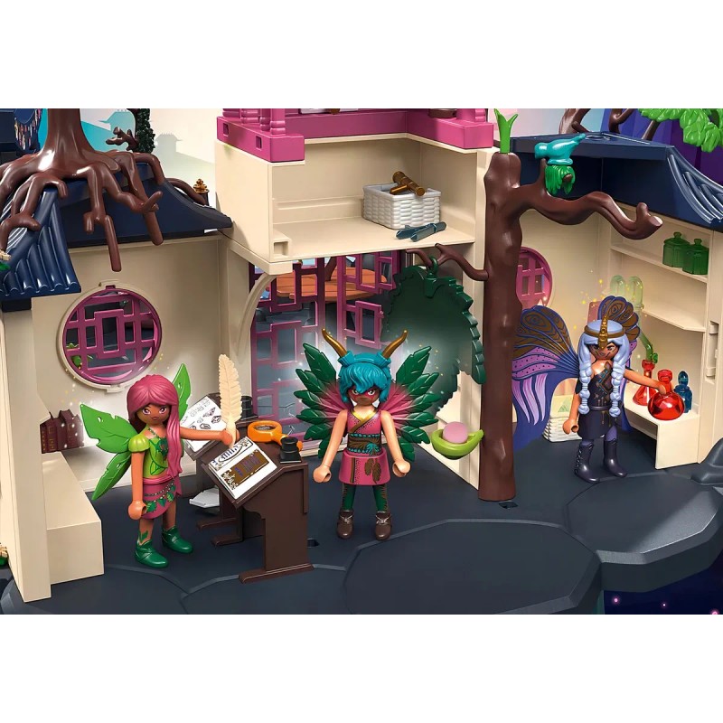 Figura Armable Playmobil Ayuma Academia De Hadas 410 Piezas