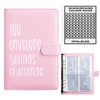 AASLOB 100 Envelopes Money Saving Challenge, 100 Envelope Challenge Binder,