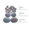 lifetop 120PCS Painting Rocks, DIY Rocks Flat & Smooth Kindness