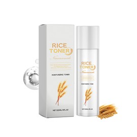 Rice Pure Essential Toner, 120 Ml Feuchtigkeitsspendender Milch-Toner Natural Rice Face Toner Glow Toner Gesicht Porenverfeinernder Gesichts-Toner Für Trockene Haut, Reparieren Sie Die Hautbarriere