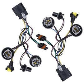 2 arnés de cableado para faros delanteros compatibles con Chevy Tahoe Suburban Avalanche 2007-2014 compatible con GM SUV Reemplaza 15950809 15782377