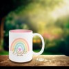 Tasse Danke für Alles mit Regenbogen – Geschenk für Erzieherin,