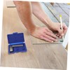 jojofuny Square Angle Ruler Thicken Carbon Steel Carpenter Measuring Tool