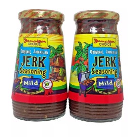 Jamaican Choice Jerk Seasoning by Jamaican Choice - MILD - 10 oz ea ( 2-Pack )