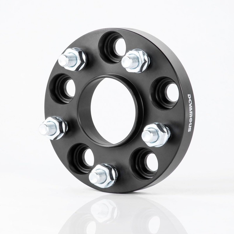 DCVAMOUS 4PC 5x4.5 Hubcentric Wheel Spacers 20mm with 12x1.5 Studs