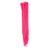 DreadLab - Double Ended Synthetic Dreadlocks (Pack of 10) Crochet