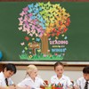 Justforjoyful 148Pcs Tree Classroom Bulletin Board Decor Reading Gives You