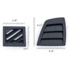 DOTCOM Dash Air Vent Front Cover Set Left and Right