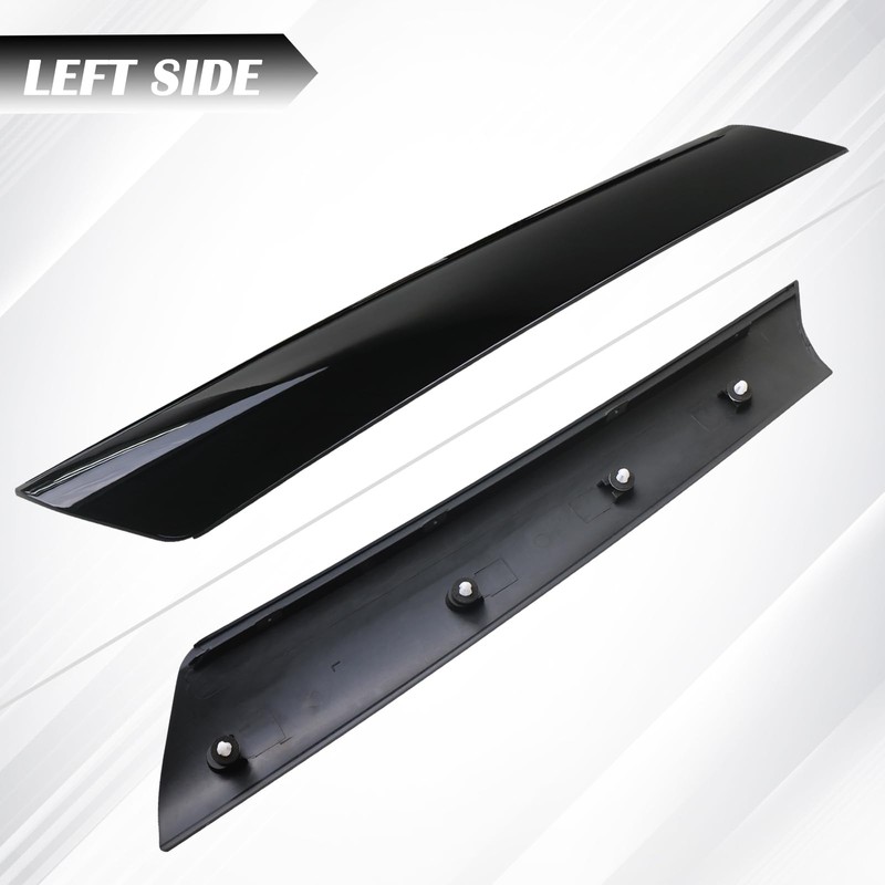 Windshield A Pillar Trim Molding (1 Pair) | Compatible with