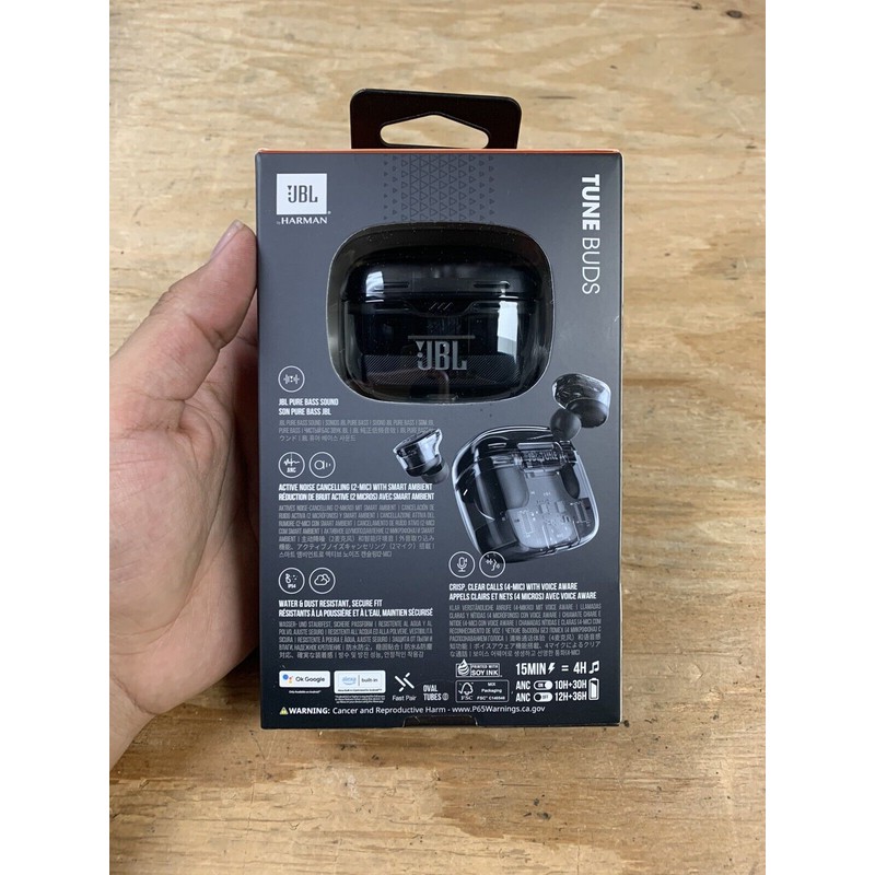 JBL Tune Buds True Wireless Active Noise Cancelling in-Ear Earbuds