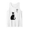Tuxedo Cat Mouse T-Shirt Funny Cat Lover Gift Whimsical Tank