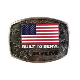 Ram Built to Serve Belt Buckle 03100