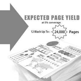 1 Black 12A | Q2612A Toner Cartridge Replacement for HP Laserjet 1020 1022n 1022nw 1010 1012 1015 1018 3052 MFP 3055 MFP 3030 MFP 3020 MFP 3380 MFP 3015 MFP M1319f M1120 MFP Printer,Sold by TopInk