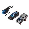6pcs Children Alloy Car Model Kid Cute Simulated Car Helicopter
