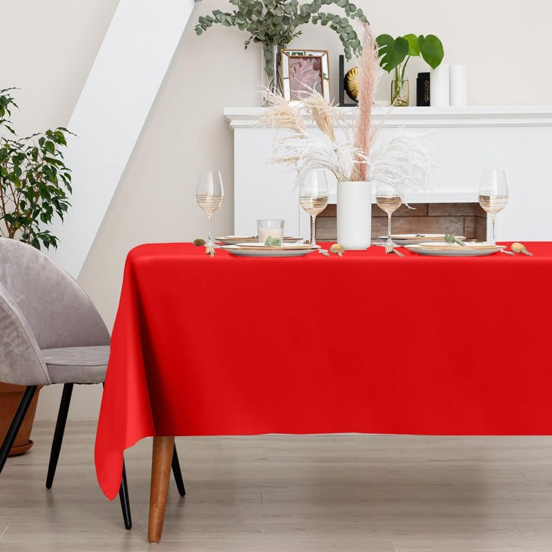 Red Table Cloth Party,Outdoor Table Cloth,Birthday Table Cloth,Table Cloth Wipe