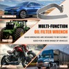 Sefream Heavy Duty Strap Oil Filter Wrench for Various Up