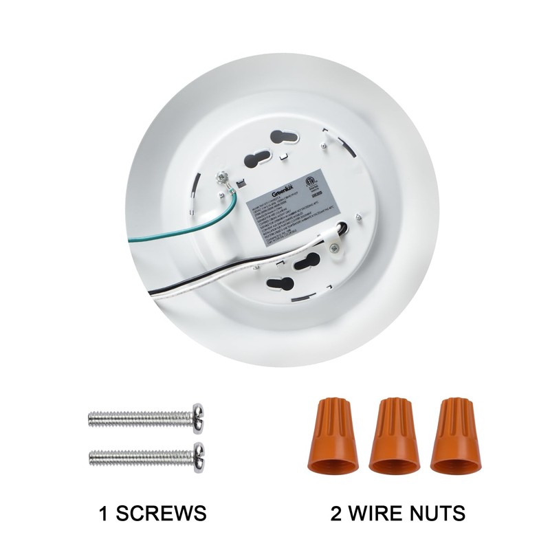 GREENLUX Flush Mount Low Profile Disk Light Fits for 3"