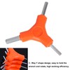 Bicycle Hex Wrench Tool, 3-Way Y Allen Bike Torque Spanner
