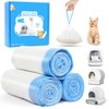 60 Count Self Cleaning Cat Litter Box Liners Bag Compatible